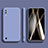 Funda Silicona Ultrafina Goma 360 Grados Carcasa para Samsung Galaxy M10 Gris Lavanda