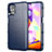 Funda Silicona Ultrafina Goma 360 Grados Carcasa para Samsung Galaxy M31s Azul