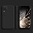 Funda Silicona Ultrafina Goma 360 Grados Carcasa para Samsung Galaxy M33 5G Negro
