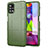 Funda Silicona Ultrafina Goma 360 Grados Carcasa para Samsung Galaxy M51 Ejercito Verde