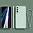 Funda Silicona Ultrafina Goma 360 Grados Carcasa para Samsung Galaxy S21 FE 5G Menta Verde