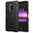 Funda Silicona Ultrafina Goma 360 Grados Carcasa para Sony Xperia XZ4 Negro