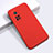 Funda Silicona Ultrafina Goma 360 Grados Carcasa para Xiaomi Mi 10T 5G Rojo