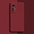 Funda Silicona Ultrafina Goma 360 Grados Carcasa para Xiaomi Mi 12X 5G Rojo Rosa