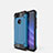 Funda Silicona Ultrafina Goma 360 Grados Carcasa para Xiaomi Mi 8 Lite Azul Cielo