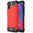 Funda Silicona Ultrafina Goma 360 Grados Carcasa para Xiaomi Mi 8 Pro Global Version Rojo