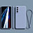Funda Silicona Ultrafina Goma 360 Grados Carcasa R01 para Samsung Galaxy S21 5G Gris Lavanda