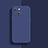 Funda Silicona Ultrafina Goma 360 Grados Carcasa S01 para Apple iPhone 13 Mini Azul