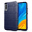 Funda Silicona Ultrafina Goma 360 Grados Carcasa S01 para Huawei Enjoy 10 Azul