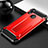 Funda Silicona Ultrafina Goma 360 Grados Carcasa S01 para Huawei Enjoy 9 Plus Rojo