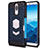 Funda Silicona Ultrafina Goma 360 Grados Carcasa S01 para Huawei G10 Azul