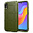 Funda Silicona Ultrafina Goma 360 Grados Carcasa S01 para Huawei Y6 (2019) Verde