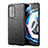 Funda Silicona Ultrafina Goma 360 Grados Carcasa S01 para Motorola Moto Edge S Pro 5G Negro