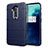 Funda Silicona Ultrafina Goma 360 Grados Carcasa S01 para OnePlus 7T Pro Azul