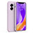 Funda Silicona Ultrafina Goma 360 Grados Carcasa S01 para Oppo A57 5G Purpura Claro