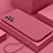 Funda Silicona Ultrafina Goma 360 Grados Carcasa S01 para Samsung Galaxy A23 5G Rosa Roja