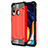 Funda Silicona Ultrafina Goma 360 Grados Carcasa S01 para Samsung Galaxy A60 Rojo