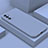 Funda Silicona Ultrafina Goma 360 Grados Carcasa S01 para Samsung Galaxy A82 5G Gris Lavanda