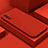 Funda Silicona Ultrafina Goma 360 Grados Carcasa S01 para Samsung Galaxy A82 5G Rojo