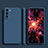 Funda Silicona Ultrafina Goma 360 Grados Carcasa S01 para Samsung Galaxy S22 Plus 5G Azul