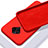 Funda Silicona Ultrafina Goma 360 Grados Carcasa S01 para Vivo X50 Lite Rojo