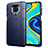 Funda Silicona Ultrafina Goma 360 Grados Carcasa S01 para Xiaomi Redmi Note 9S Azul