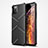 Funda Silicona Ultrafina Goma 360 Grados Carcasa S02 para Apple iPhone 12 Pro Max Negro