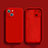 Funda Silicona Ultrafina Goma 360 Grados Carcasa S02 para Apple iPhone 13 Rojo