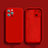 Funda Silicona Ultrafina Goma 360 Grados Carcasa S02 para Apple iPhone 14 Pro Rojo