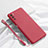 Funda Silicona Ultrafina Goma 360 Grados Carcasa S02 para Huawei Mate 40 Lite 5G Rojo Rosa