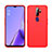 Funda Silicona Ultrafina Goma 360 Grados Carcasa S02 para Oppo A11X Rojo