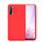 Funda Silicona Ultrafina Goma 360 Grados Carcasa S02 para Oppo Find X2 Lite Rojo