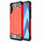 Funda Silicona Ultrafina Goma 360 Grados Carcasa S02 para Samsung Galaxy A70 Rojo