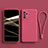 Funda Silicona Ultrafina Goma 360 Grados Carcasa S02 para Samsung Galaxy A72 5G Rosa Roja