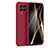 Funda Silicona Ultrafina Goma 360 Grados Carcasa S02 para Samsung Galaxy F62 5G Rojo