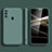 Funda Silicona Ultrafina Goma 360 Grados Carcasa S02 para Samsung Galaxy M21 Verde Noche