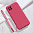 Funda Silicona Ultrafina Goma 360 Grados Carcasa S02 para Samsung Galaxy M22 4G Rosa Roja