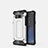 Funda Silicona Ultrafina Goma 360 Grados Carcasa S02 para Samsung Galaxy Note 8 Duos N950F Blanco