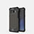Funda Silicona Ultrafina Goma 360 Grados Carcasa S02 para Samsung Galaxy Note 8 Duos N950F Negro