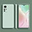 Funda Silicona Ultrafina Goma 360 Grados Carcasa S02 para Xiaomi Mi 12 5G Menta Verde