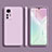 Funda Silicona Ultrafina Goma 360 Grados Carcasa S02 para Xiaomi Mi 12 5G Purpura Claro