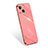 Funda Silicona Ultrafina Goma 360 Grados Carcasa S03 para Apple iPhone 13 Mini Rosa