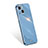 Funda Silicona Ultrafina Goma 360 Grados Carcasa S03 para Apple iPhone 14 Azul Cielo