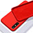 Funda Silicona Ultrafina Goma 360 Grados Carcasa S03 para Huawei Enjoy 10e Rojo