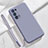 Funda Silicona Ultrafina Goma 360 Grados Carcasa S03 para Oppo Reno6 Pro 5G Gris Lavanda