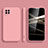 Funda Silicona Ultrafina Goma 360 Grados Carcasa S03 para Samsung Galaxy M42 5G Rosa
