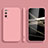 Funda Silicona Ultrafina Goma 360 Grados Carcasa S03 para Samsung Galaxy S20 Lite 5G Rosa