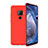 Funda Silicona Ultrafina Goma 360 Grados Carcasa S04 para Huawei Nova 5i Pro Rojo