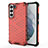 Funda Silicona Ultrafina Goma 360 Grados Carcasa S04 para Samsung Galaxy S21 5G Rojo
