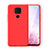 Funda Silicona Ultrafina Goma 360 Grados Carcasa S06 para Huawei Mate 30 Lite Rojo